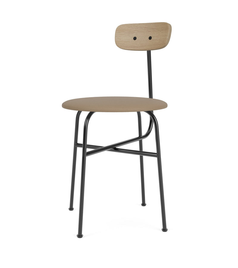 Afteroom Dining Chair - Audo Copenhagen - Chairs - Natural Oak/ Audo Boucle - Gold 06 - HORNE