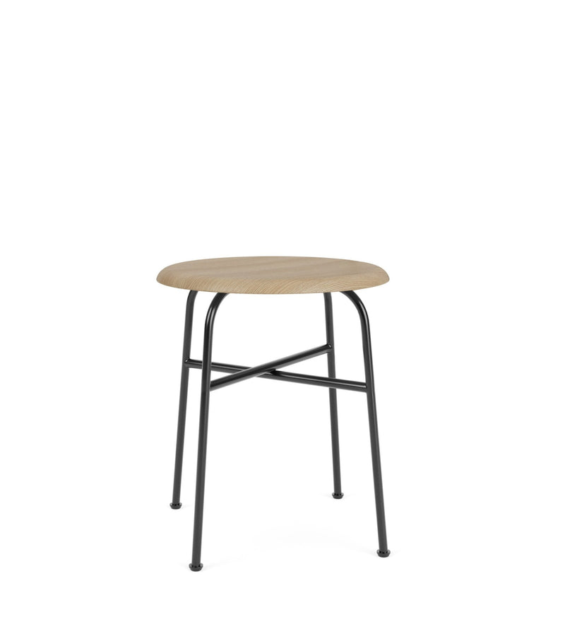 Afteroom Stool - Audo Copenhagen - Stools + Benches + Ottomans - Dining Height - Audo Boucle - Beige 02 - HORNE