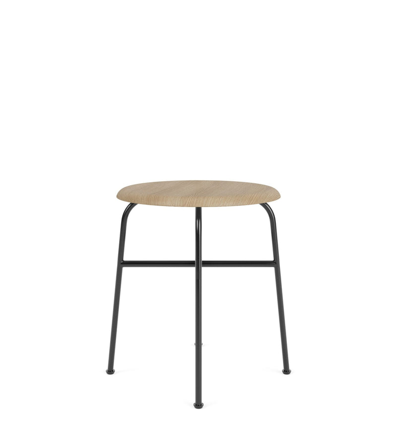 Afteroom Stool - Audo Copenhagen - Stools + Benches + Ottomans - Dining Height - Audo Boucle - Beige 02 - HORNE