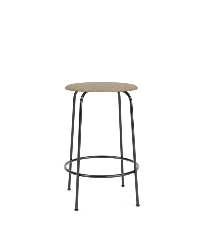 Afteroom Stool - Audo Copenhagen - Stools + Benches + Ottomans - Dining Height - Audo Boucle - Beige 02 - HORNE