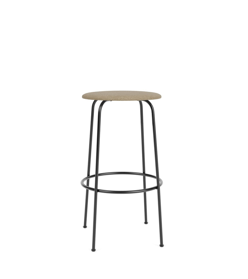 Afteroom Stool - Audo Copenhagen - Stools + Benches + Ottomans - Dining Height - Audo Boucle - Beige 02 - HORNE