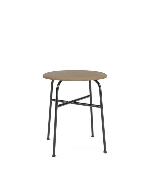 Afteroom Stool - Audo Copenhagen - Stools + Benches + Ottomans - Dining Height - Sierra Leather - Stone 1611 - HORNE