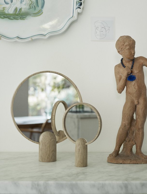 Aino Mirror - Skagerak by Fritz Hansen - Mirrors - Small - HORNE