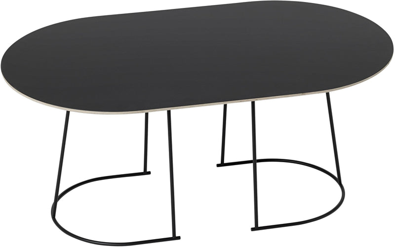 Airy Coffee Table - Medium - Muuto - Tables + Desks - Black - HORNE
