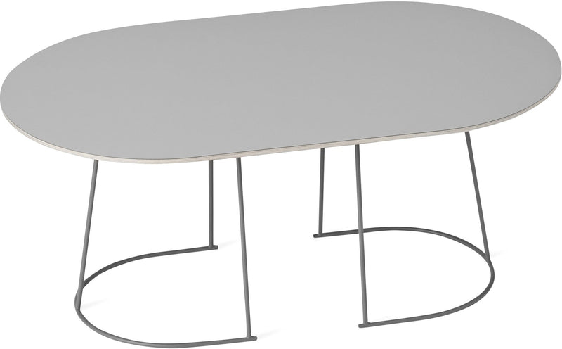 Airy Coffee Table - Medium - Muuto - Tables + Desks - Black - HORNE