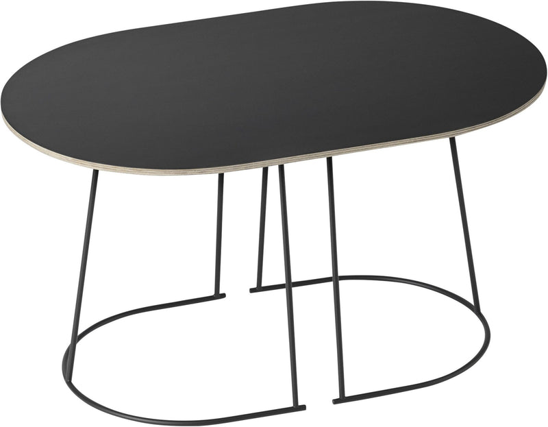 Airy Coffee Table - Small - Muuto - Tables + Desks - Black - HORNE