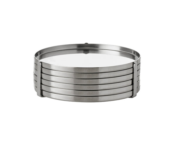 AJ Coasters - Set of 6 - Stelton - Barware - HORNE