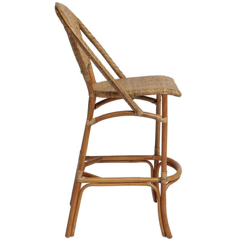 Alanis Rattan Bar Stool by Sika