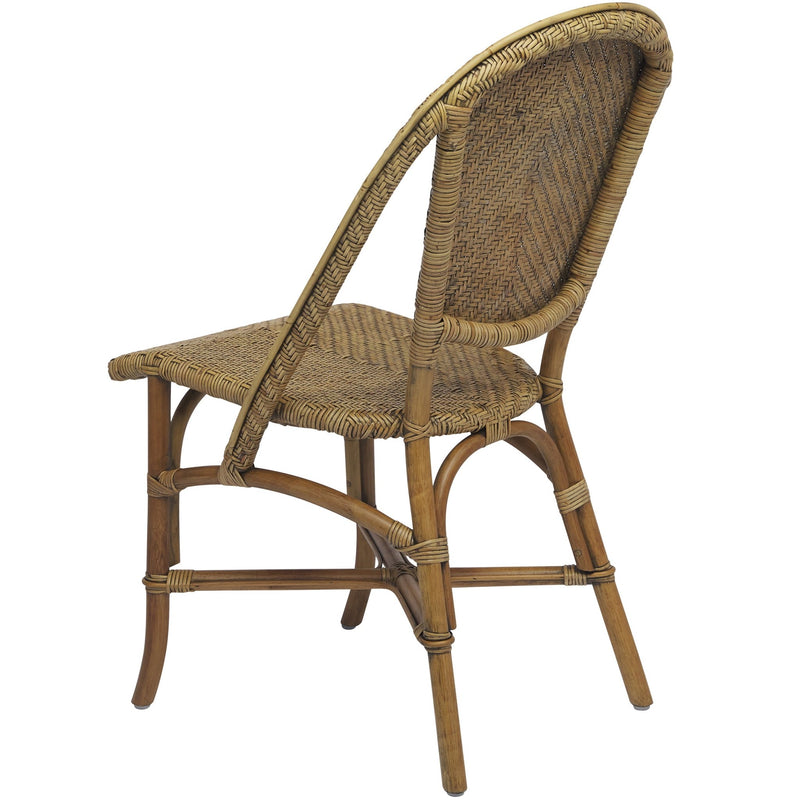 Alanis Rattan Dining Side Chair - Sika Design - Stools + Benches + Ottomans - Antique - HORNE