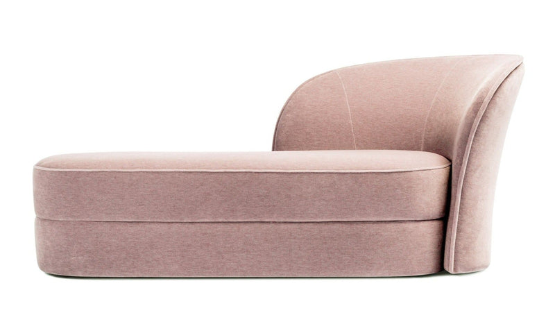 Aldora Chaise Lounge - Moooi - Chairs - Left - Palette - 152 Brick - HORNE