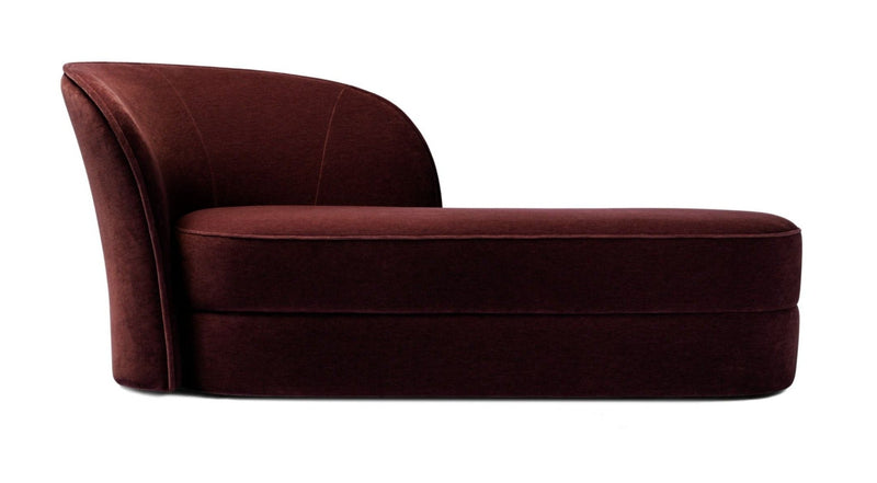 Aldora Chaise Lounge - Moooi - Chairs - Left - Palette - 152 Brick - HORNE