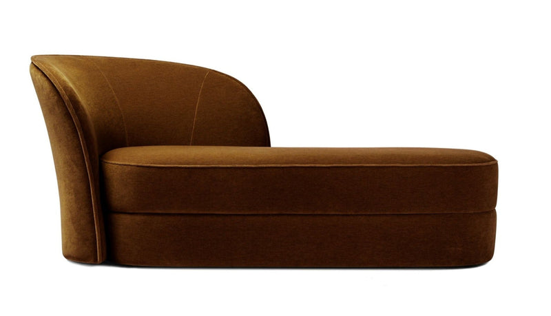 Aldora Chaise Lounge - Moooi - Chairs - Left - Palette - 152 Brick - HORNE