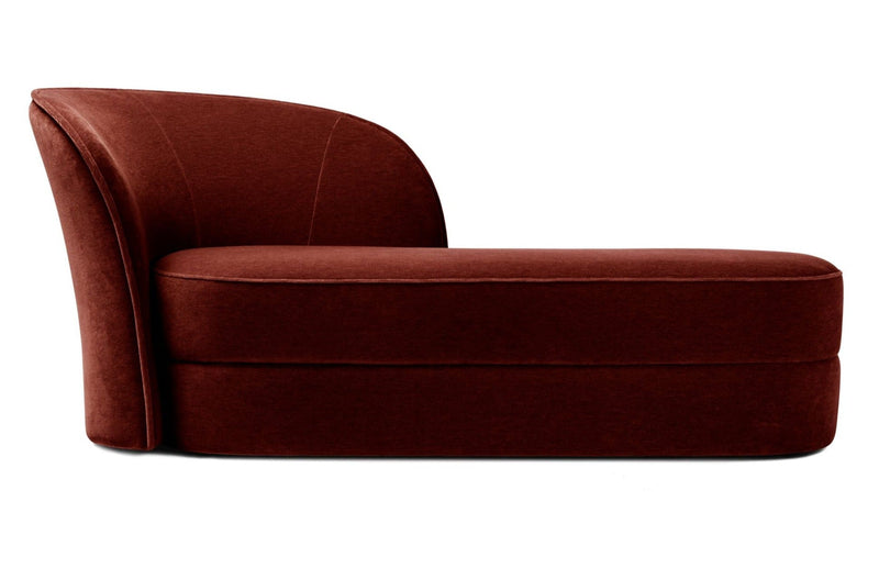 Aldora Chaise Lounge - Moooi - Chairs - Left - Palette - 152 Brick - HORNE