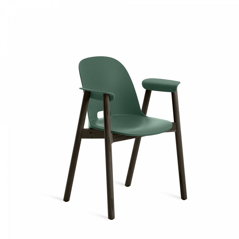 Alfi Armchair - Emeco - Chairs - Dark Brown - Ash - HORNE