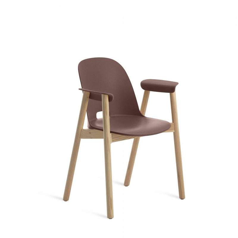 Alfi Armchair - Emeco - Chairs - Dark Brown - Ash - HORNE