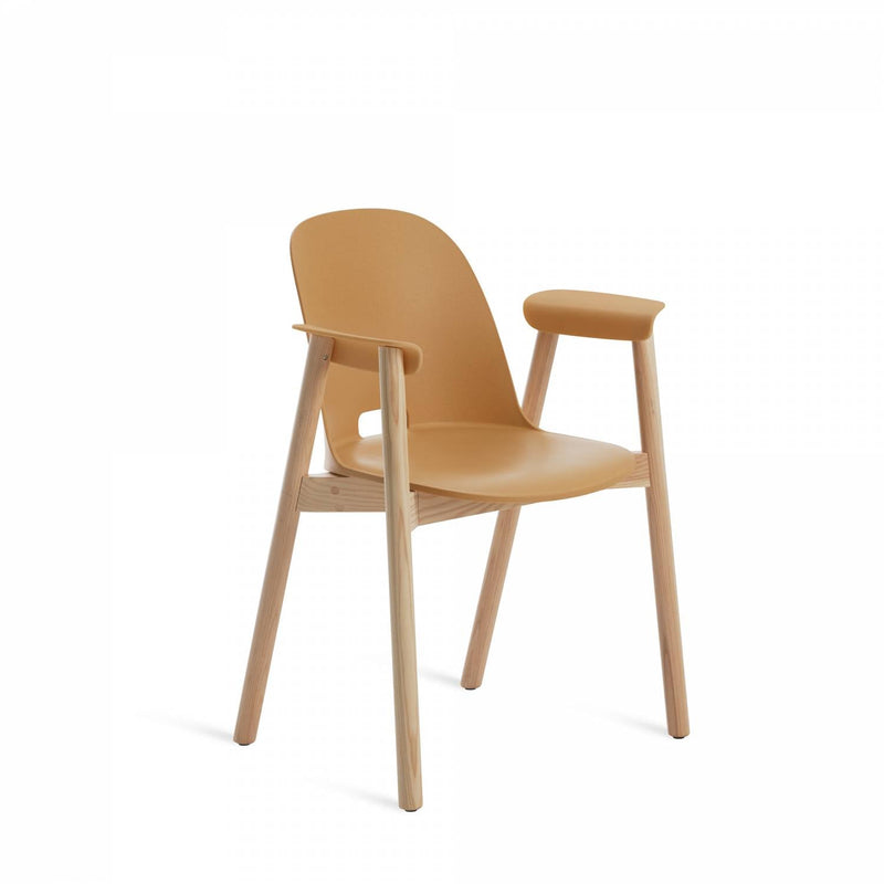 Alfi Armchair - Emeco - Chairs - Dark Brown - Ash - HORNE