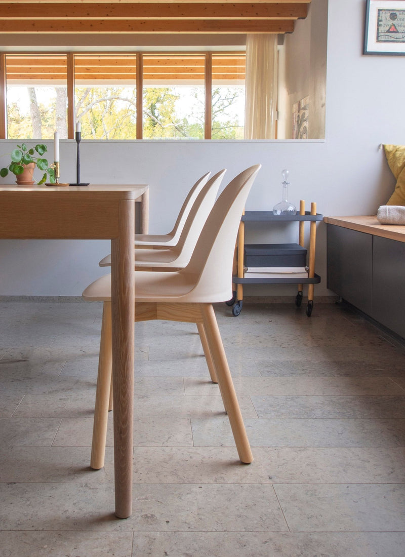 Alfi High Back Chair - Emeco - Chairs - Dark Brown - Ash - HORNE