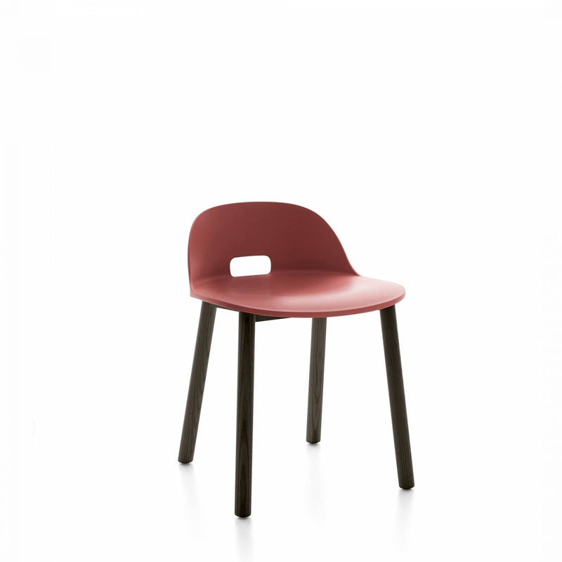 Alfi Low Back Chair - Emeco - Chairs - Dark Brown - Ash - HORNE