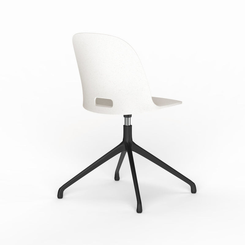 Alfi Work Swivel Chair - Emeco - Chairs - Casters - Dark Brown - HORNE