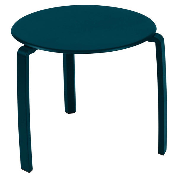 Alize Stacking Low Table - Fermob - Outdoor Furniture - Acapulco Blue - HORNE