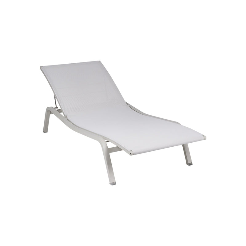 Alize Sunlounger - Stereo Fabric - Fermob - Outdoor Furniture - Acapulco Blue - HORNE