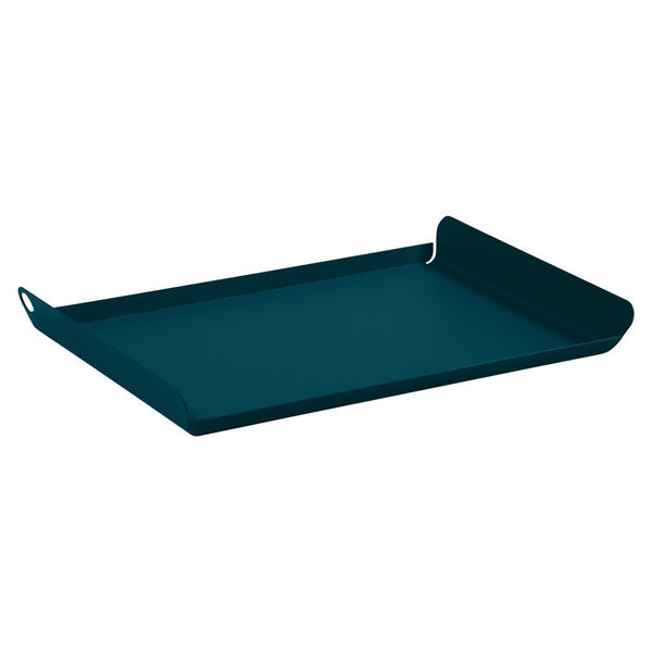 Alto Metal Tray - Small 14x9 - Fermob - Serveware - Acapulco Blue - HORNE