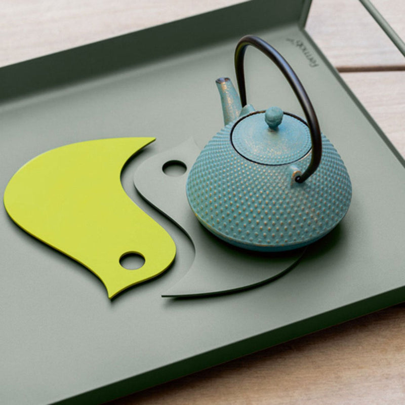 Alto Metal Tray - Small 14x9 - Fermob - Serveware - Acapulco Blue - HORNE