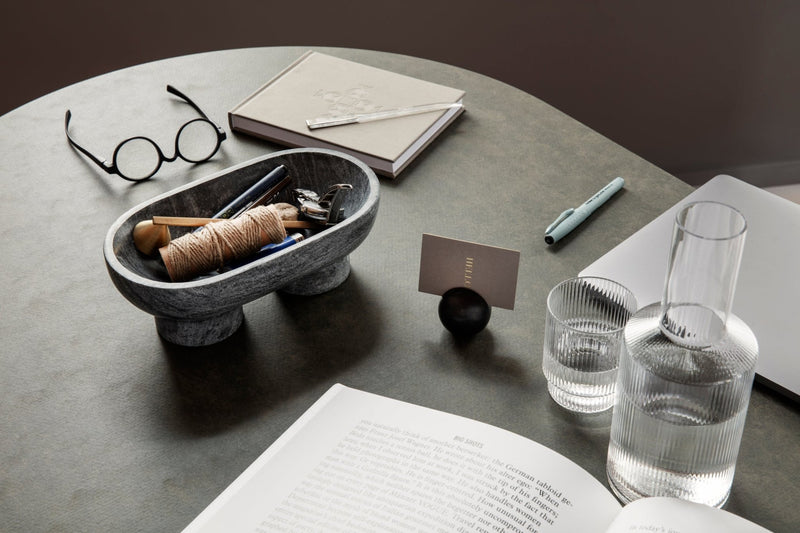 Alza Bowl - Ferm Living - Serveware - Black - HORNE