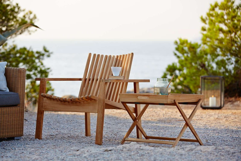 Amaze Teak Lounge Chair - Cane Line - Outdoor Furniture - No Cushion - HORNE