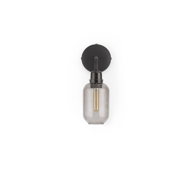 Amp Wall Lamp - Normann Copenhagen - Wall Sconces - Smoke Black - HORNE