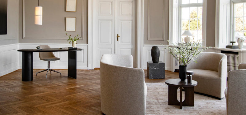 Androgyne Side Table - Audo Copenhagen - Tables + Desks - Dark Stained Oak - Dark Stained Oak - HORNE