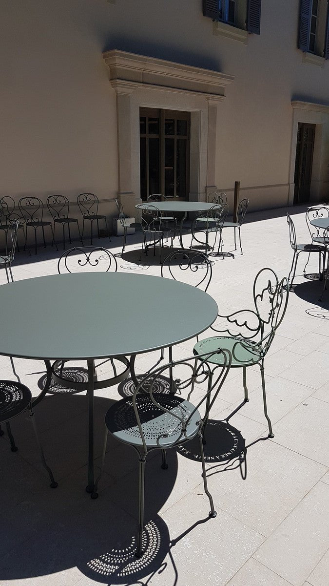 Ange Armchair - Fermob - Outdoor Furniture - Acapulco Blue - HORNE