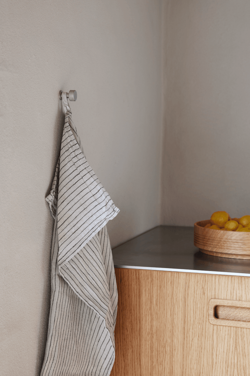 Angle Hook - Form + Refine - Shelving - Small - Raw Brass - HORNE