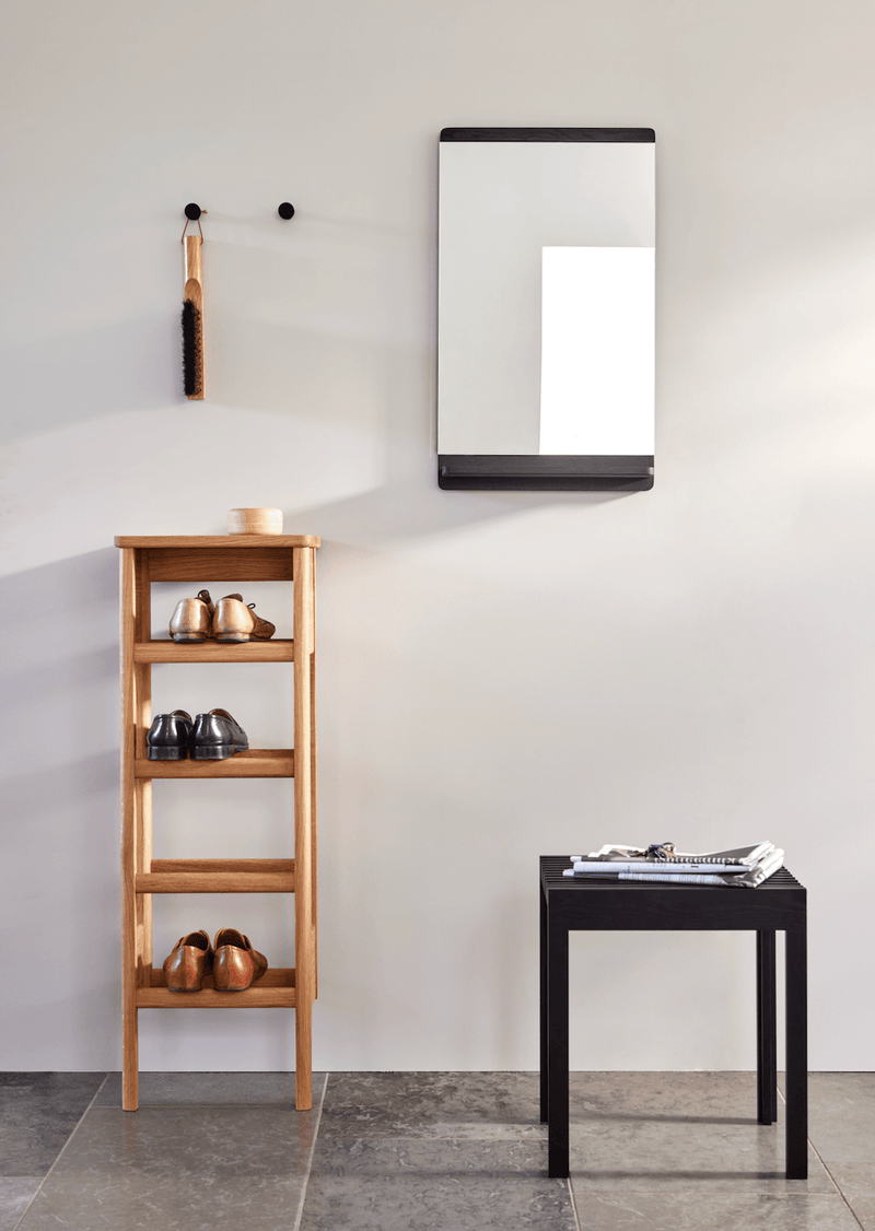 Angle Hook - Form + Refine - Shelving - Small - Raw Brass - HORNE