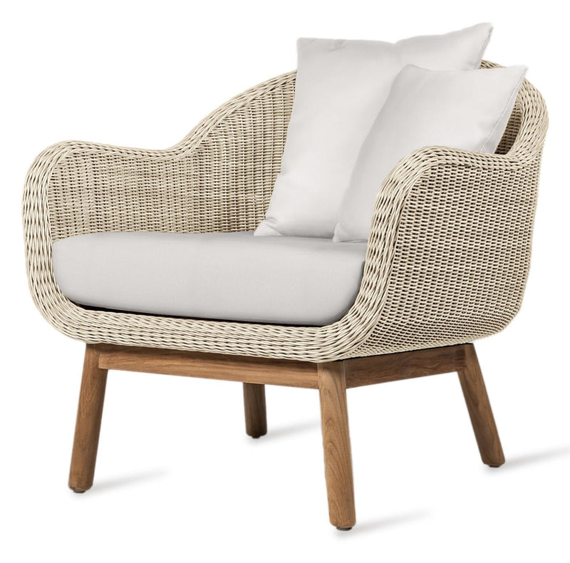 Anton Lounge Chair - Vincent Sheppard - Outdoor Furniture - Old Lace - HORNE