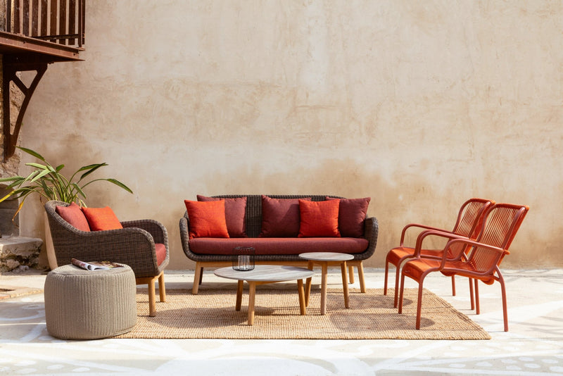 Anton Lounge Chair - Vincent Sheppard - Outdoor Furniture - Old Lace - HORNE