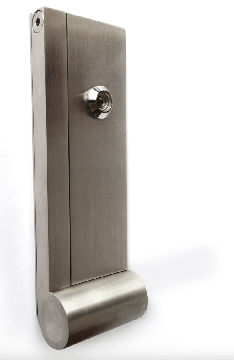 AP Door Knocker With Door Viewer - Desu Design - Outdoor Accessories - Stainless Steel - HORNE