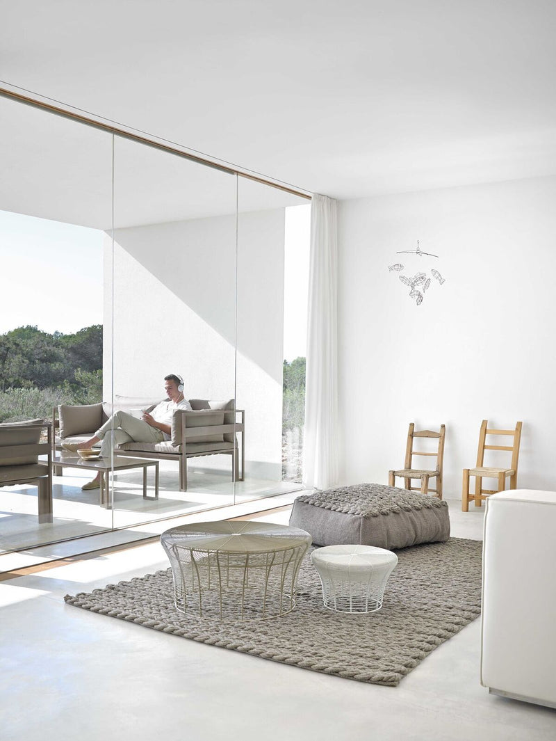 Aram Low Stool - Gandia Blasco - Stools + Benches + Ottomans - HORNE