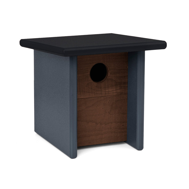 Arbor Modern Birdhouse - Loll Designs - Outdoor Accessories - Black - White - HORNE