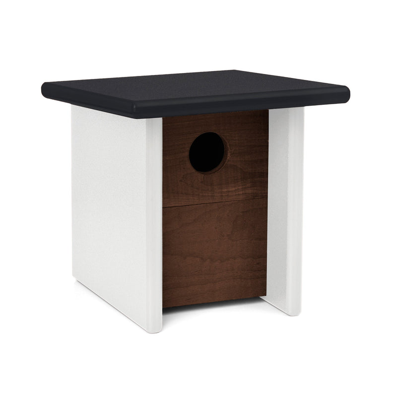 Arbor Modern Birdhouse - Loll Designs - Outdoor Accessories - Black - White - HORNE