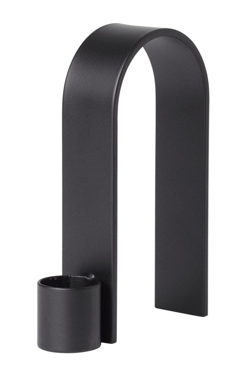 Arch Candleholder - Kristina Dam - Candle Holders - Vol 1 - Stainless Steel - HORNE