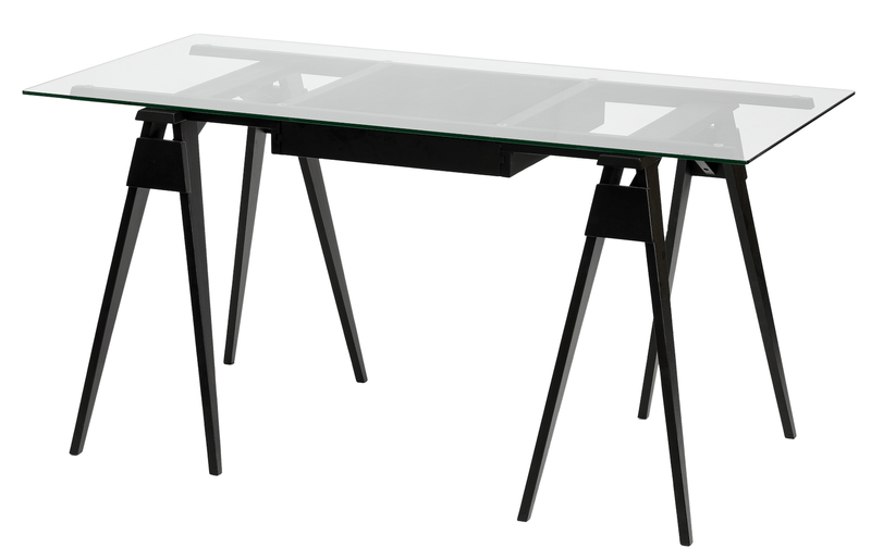 Arco Desk With Drawer - Design House Stockholm - Desks - White - HORNE