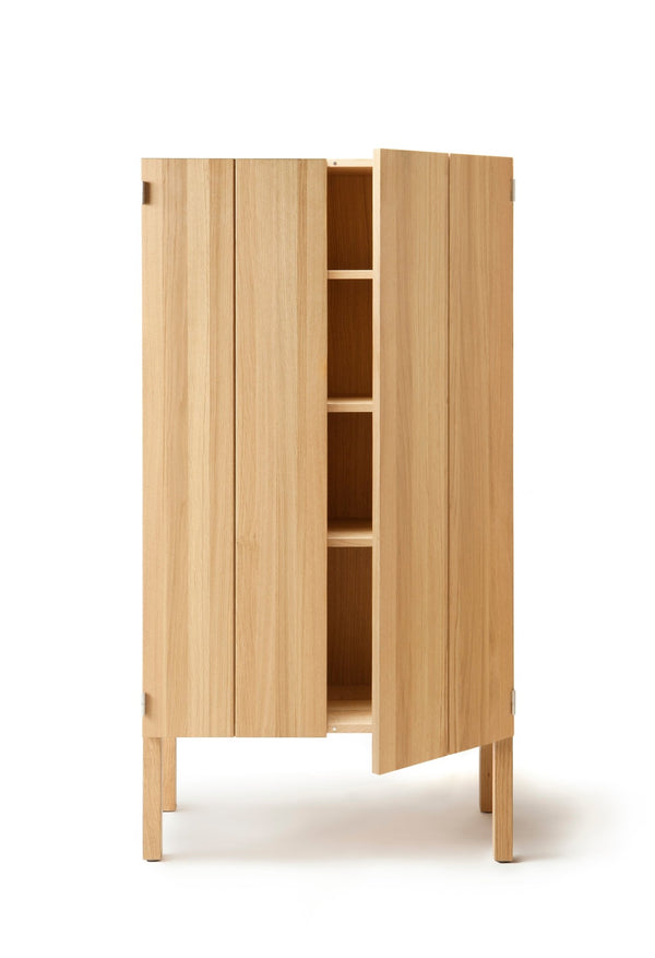 Arkitecture High Cabinet - Nikari - Sideboards + Cabinets - Natural Oiled Birch - With Doors - HORNE