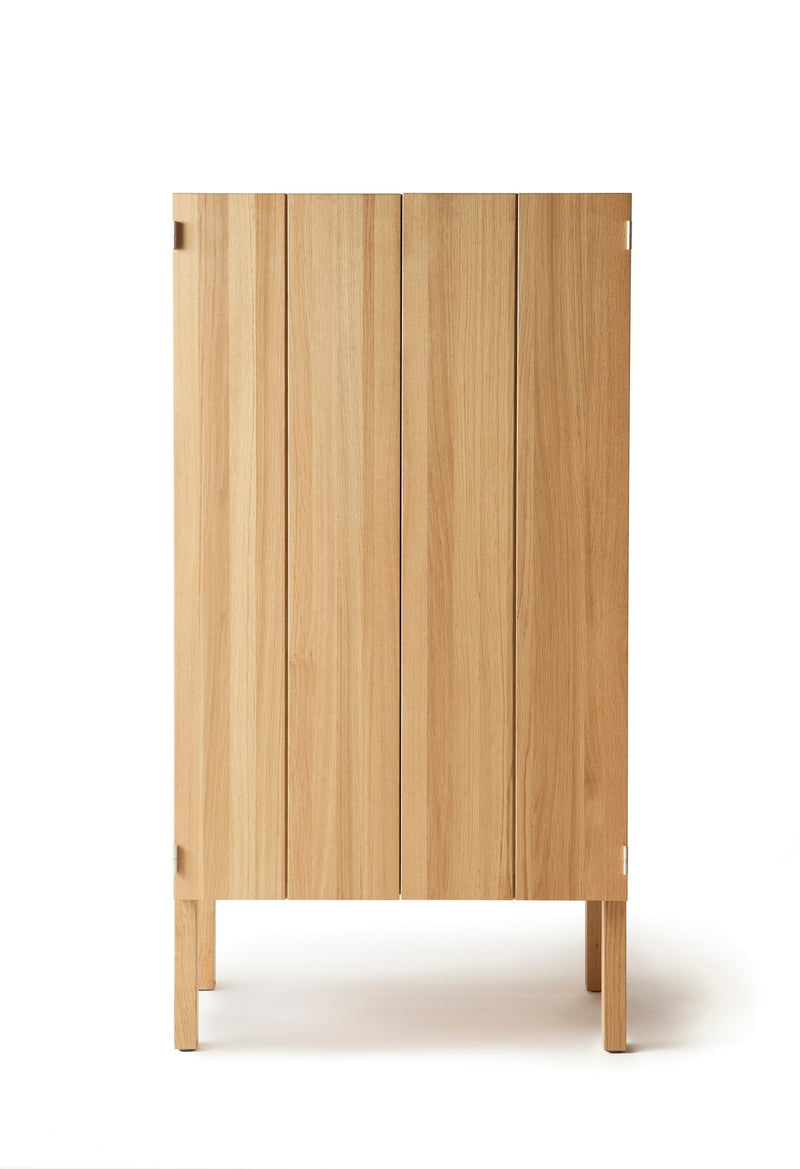 Arkitecture High Cabinet - Nikari - Sideboards + Cabinets - Natural Oiled Birch - With Doors - HORNE