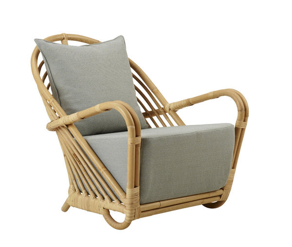 Arne Jacobsen Charlottenborg Chair - Sika Design - Chairs - Natural - Sunbrella Sailcloth Seagull - HORNE