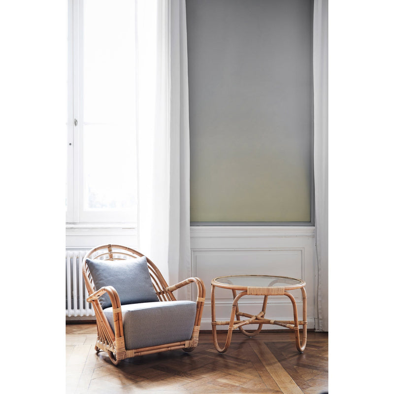 Arne Jacobsen Charlottenborg Chair - Sika Design - Chairs - Natural - Tempotest White Canvas - HORNE