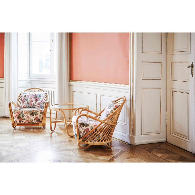 Arne Jacobsen Charlottenborg Chair - Sika Design - Chairs - Natural - Tempotest White Canvas - HORNE