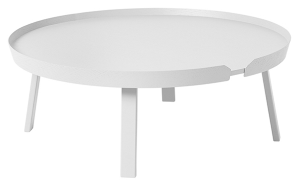 Around Coffee Table - Extra Large - Muuto - Tables + Desks - White - HORNE