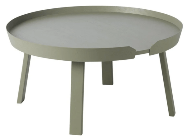 Around Coffee Table - Large - Muuto - Tables + Desks - Dusty Green - HORNE