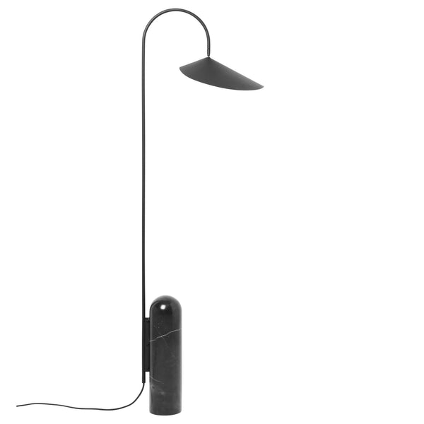 Arum Floor Lamp - Ferm Living - Floor Lamps - Black - HORNE